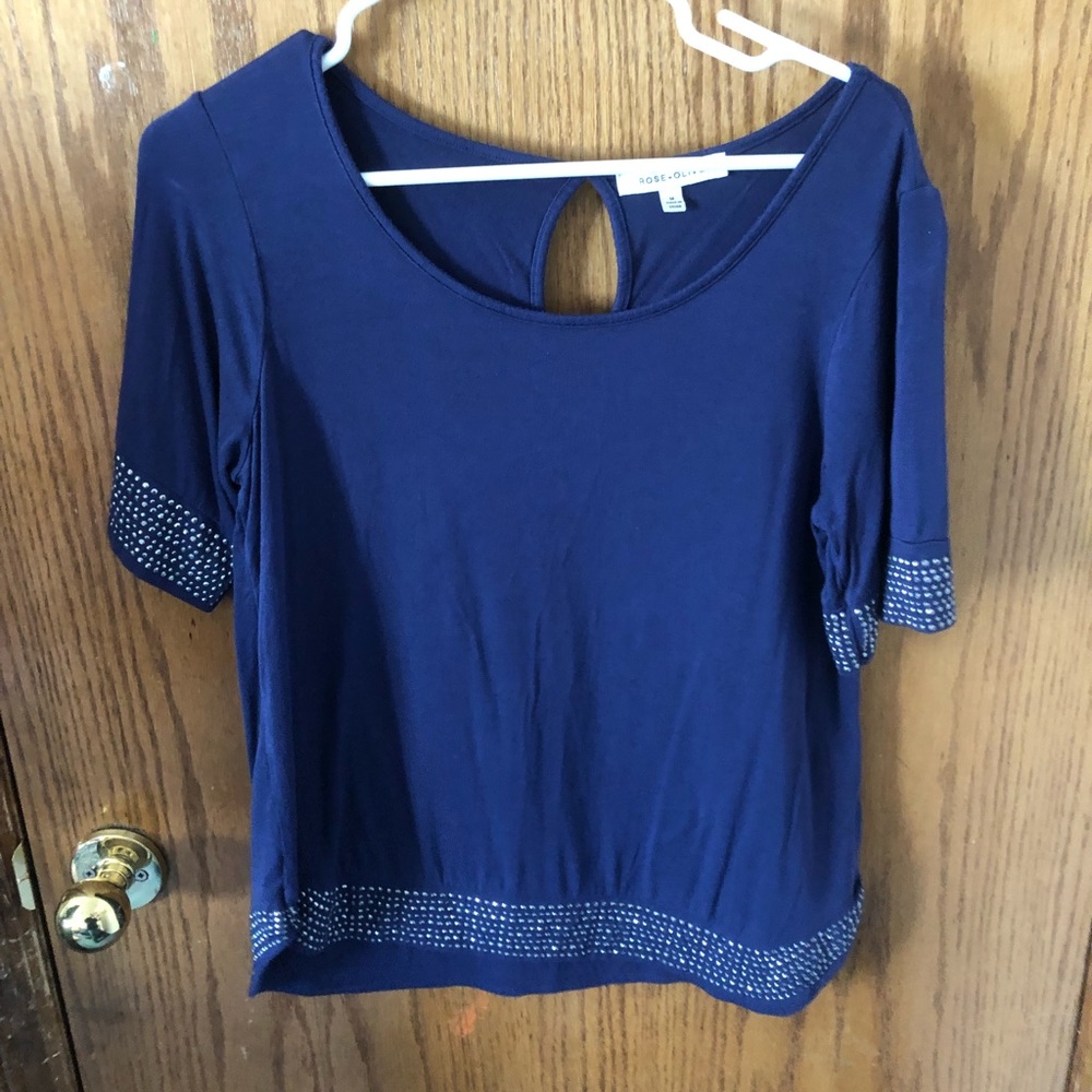 Blue blouse